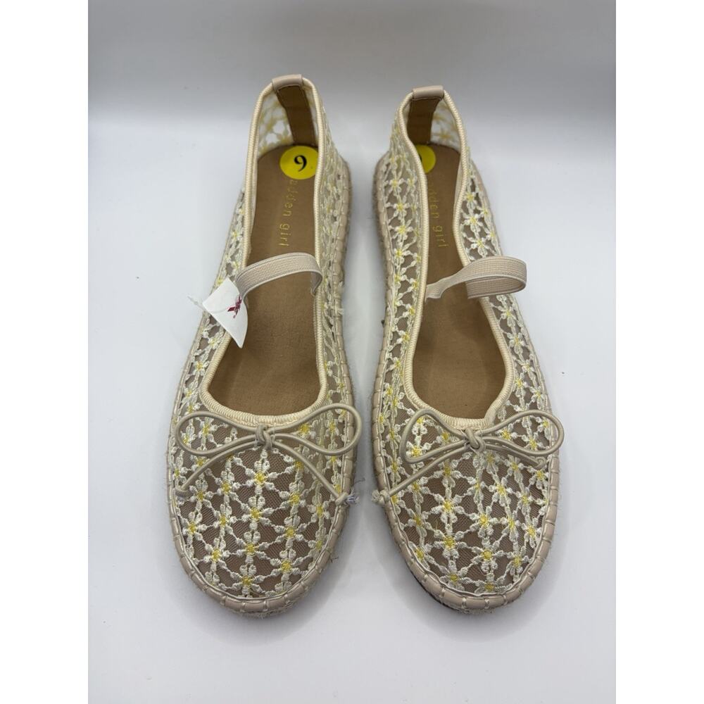 Madden Girl July Espadrille Flats Womens Daisy Mesh Slip On Shoes - Picture 11 of 13